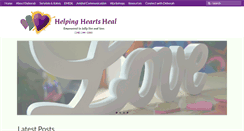 Desktop Screenshot of helpingheartsheal.com