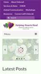 Mobile Screenshot of helpingheartsheal.com